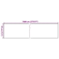 thumbnail image 4 of vidaXL Écran de Confidentialité de Jardin en PVC 70x0,19 m Vert, 4 of 4
