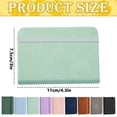 thumbnail image 3 of Green PU Leather Pocket Notebook, Small Elastic Journal for Men, Portable Notepad for Work and Daily Use, 11*8 cm, 3 of 5