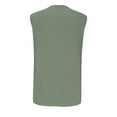 thumbnail image 6 of Mrat Slim Tank Women's Fashion Casual Sleeveless Blouse V-Neck Tops Camisoles for Women for Under Clothes S-527 Army-Green L, 6 of 6