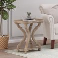 thumbnail image 2 of GDF Studio Disney French Country Accent Table with Rectangular Top, Natural, 2 of 7