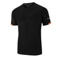 thumbnail image 4 of COSFO Short Sleeve Men's Shirts Solid Athletic Crew Neck Tops Workout Classic Quick Dry Pullover Shirts, 4 of 4