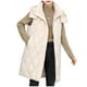 thumbnail image 1 of Puntoco Chaqueta Larga De Algodón Sin Mangas Con Capucha Y Color Sólido Para Mujer, 1 of 7