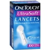 One Touch Ultra Thin & Ultra Soft Sterile Lancets, 100 Ct , 6 Pack