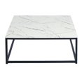 thumbnail image 3 of Homycasa Table basse carrée scandinave 31,5'', 3 of 7