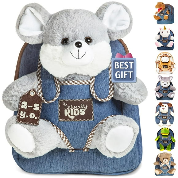 Rata de peluche Naturally KIDS para niños pequeños