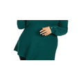 thumbnail image 6 of Alfani Womens Plus Ribbed Knit Embellished Tunic Sweater, 6 of 6