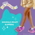 thumbnail image 2 of Squishmallow Lola The Unicorn  Dual Sizes Girls Slippers. (Little Kids), Tie Dye Purple, 2-3, 2 of 6