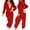 Red, variant on 2024 Warm Sherpa Jumpsuit Women Fuzzy Cat Ear Hooded Pajamas Long Sleeve Adult Onesie Winter Fleece Rompers Sleepwear