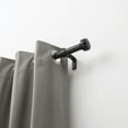 thumbnail image 3 of HOMETRENDS CAP 1" DRAPERY ROD SET 60-144" BLACK, 3 of 3