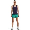 thumbnail image 4 of Under Armour Women's Play Up Twist Shorts 3.0 , Neptune (369)/White , Large, 4 of 4