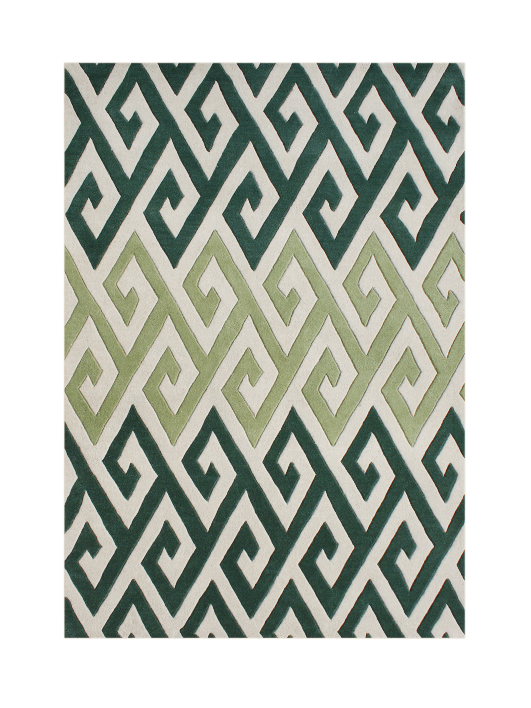 Handmade New Zealand Blend Wool Area Rug