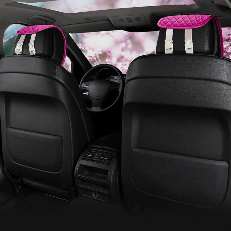 New Design Cushion Set For Women, Woman Car Interior Decoration Pink Red  Cushion High Quality Pu Leather Car Seat Covers From Bestness, $371.38