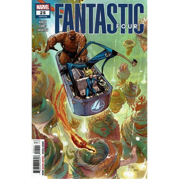 Fantastic Four (7th Series) #25 VF ; Marvel Comic Book