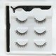thumbnail image 1 of Pestañas Postizas Reutilizables YONGSHENG 2 3 Pares Delineador de Ojos Adhesivo, 1 of 5