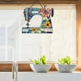 thumbnail image 4 of Sewing Machine Floral Window Hanging Ornament Sewing Machine Window Ornament Sewing Machine Window Hanging Ornament Tailor Shop Sewing Ornament, 4 of 4