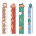 thumbnail image 1 of Christmas Ruler Magnetic Cute 4PCS 6 Inch Plastic Straight Ruler Cartoon Ruler, 1 of 10