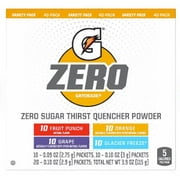 Gatorade G Zero Powder Variety Pack (40 ct.)