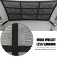 thumbnail image 3 of POINTERTECK Car Ceiling Cargo Net Pocket Double-Layer Mesh Car Roof Storage Organizer Camping Storage Bag SUV Accessories For Tent Putting Quilt Toys Sundries, 3 of 7