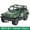 Pas de Box4, variante sur 2024 Véhicule Tout-Terrain Militaire Blindé Humvee Jeep H1 2 Modes Voiture d'Armée Blocs de Construction Briques WW2 Modèle Moc Jouets Garçons Enfants Cadeau