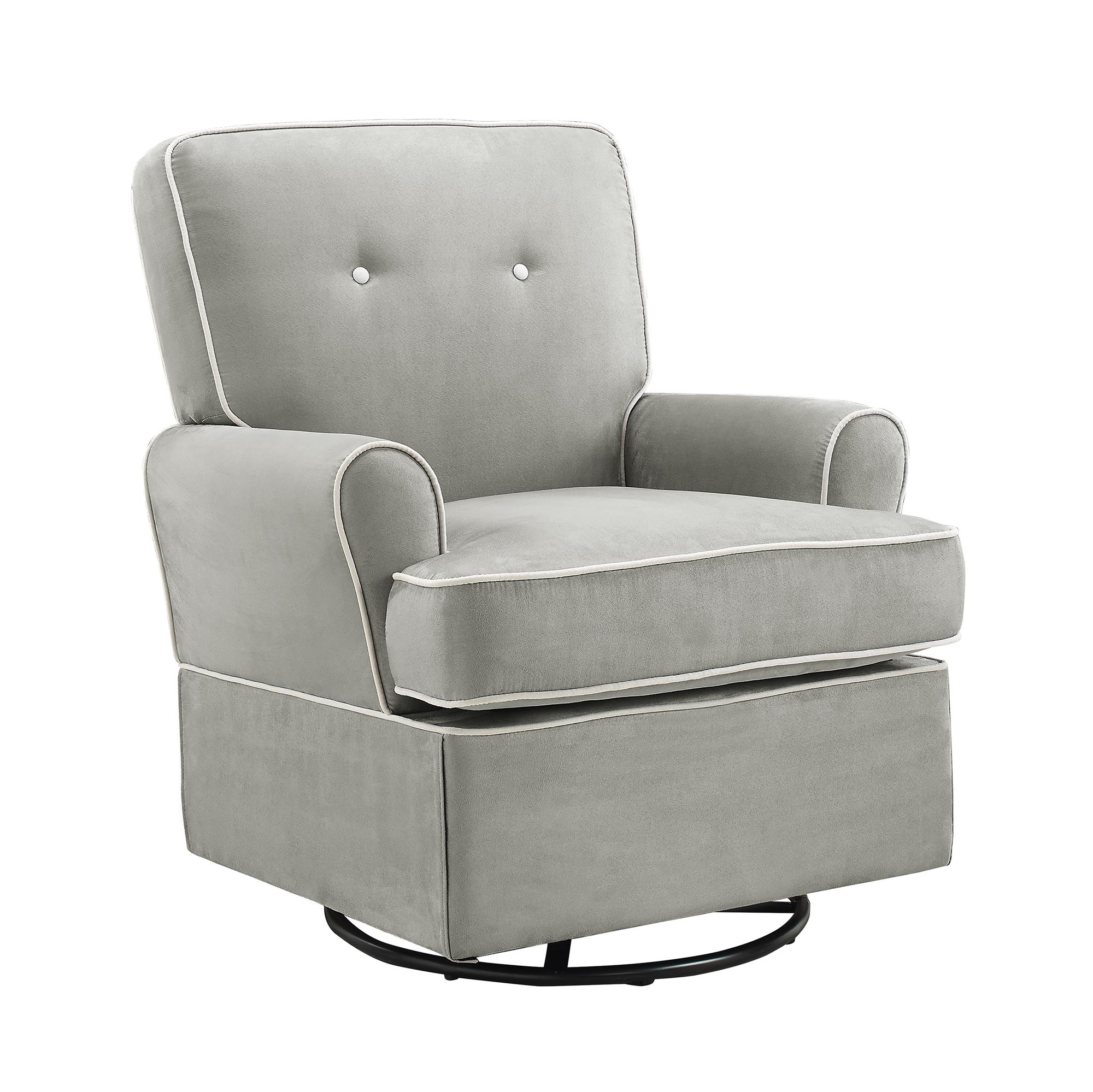 Baby Relax Tinsley Swivel Glider Gray - image 5 of 8