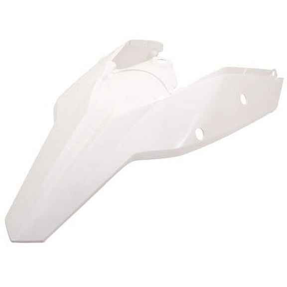 Acerbis Rear Fender/Side Panels White for KTM 125 SX 2007-2010