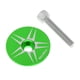 thumbnail image 5 of Receptor de dirección para bicicleta de montaña y carretera CNC con tapa superior Green Star 2, 5 of 9