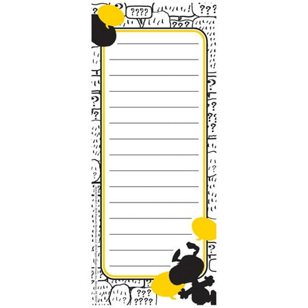 Art Notepad - PEANUTS TOUCH OF CLASS NOTE PADS 3.5X8.5 INCH