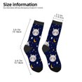 Funny Socks for Boys Girls Lemon And Basil Leaf Lobster Shrimp Novelty