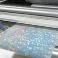 thumbnail image 2 of OULII Printable Holographic Sticker Paper Multi Color Matte Adhesive Sheets for Label Printing, 2 of 7