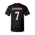 thumbnail image 4 of 7 Kneel Stand Football Protest Front & Back DT Adult T-Shirt Tee (Large, Black), 4 of 4