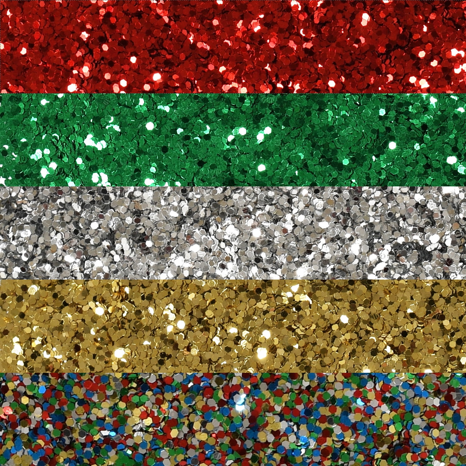READY 2 LEARN Glitter - Festive - 5 Per Set - 2 Sets