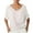 White, variant on XUELUO Boho Tops For Women Summer Solid Color V Neck Short Sleeve Loose Casual Elegant Shirts For Women Tee Shirts Streetwear,Purple,L