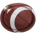 thumbnail image 1 of Assiettes de Souper Ovales en Papier de Football, 8 Unités, 1 of 1