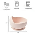 thumbnail image 2 of Silicone Baby Bowls with Spoon, 2PCS Baby Feeding Set Suction Bowls for Kids Toddlers -BPA Free-Baby Dishes Utensils, 2 of 5