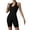 BMN39-Black, variant on One Piece Jumpsuits For Women Halter Sleeveless Backless Bodycon Shorts Jumpsuits Bodysuit Catsuit Ribbed Sports Romper Coffee S