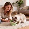 thumbnail image 5 of Grand Bol pour Chat Bol Alimentaire en Céramique Bol Bol Bol pour Chat Bol pour Chat Bol en Céramique Bol à Col Haut Bol de Riz pour Chat Bol Bol Bol Bol de Riz, 5 of 5