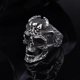 thumbnail image 1 of Anillo de acero de titanio con diseño de calavera de hip hop personalizado avanzado para hombres y mujeres, joyería de Halloween, 1 of 4