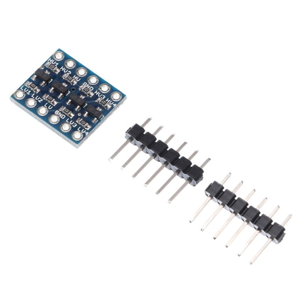 Convertidor De Nivel Lógico Iic I2C De 4 Canales, 5 Uds., Convertidor De 3,3 V 5V, Módulo Bidireccional De Alta Velocidad, Cambiador Dúplex Completo Para Arduino matsuzay TO001595-00