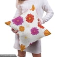thumbnail image 4 of Ambesonne Gerber Daisy Fabric by the Yard Upholstery, Vibrant Color Blossoms, 10 Yards, Multicolor, 4 of 4