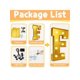 thumbnail image 2 of Imprsv 3FT Gold Marquee Light Up Letters & Numbers For Birthday Gold Party Decorations Large Gold Marquee Letters & Numbers For Baby Shower Wedding, 2 of 4