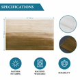 thumbnail image 6 of Brown Ombre Placemats Set of 4, Modern Abstract Art Ocean Oil Painting Placemats for Dining Table, Place Mats for Kitchen Tabletop, Waterproof Wipeable Dining Table Mats Set, 6 of 9