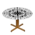 thumbnail image 3 of Acheng Round Tablecloth - The Perfect Table Decoration for Any Occasion 46-50, 3 of 8