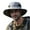 Gray, variant on HAiming Sun Hat for Men Women Wide Brim Outdoor UV Protection Fishing Hat Hiking Breathable Bucket Hats UPF 50+