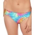 thumbnail image 2 of Salt + Cove Ruffled Hipster Bikini Bottom: L/Green, 2 of 4
