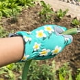 thumbnail image 5 of Guantes de jardinería para mujer (paquete de 2) | Poliéster duradero y resistente al desgarro | Ajuste flexible y transpirable | Palma con agarre mejorado para podar, cavar y plantar | Protecc, 5 of 5