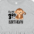thumbnail image 4 of Inktastic Monkey Its My 3rd Birthday Girls Toddler Dress, 4 of 5