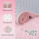 thumbnail image 5 of Alfombra LòutiRoot Home Pink Fluffy 120 x 180 cm para salón, 5 of 8