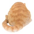 thumbnail image 3 of Décoration de Jardin Statue d'Animal Chat Regardant par-Dessus - Tabby Orange, 3 of 5