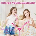 thumbnail image 3 of Kids Microphone Toys for Girls 3-6 Years, Karaoke Musical Instrument Toy, Standing Microphone Gift, 3 of 6