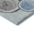 thumbnail image 4 of Addison Rugs Mayfield Washable Transitional Organic Blue Round Rug, 8' x 8', 4 of 5